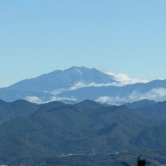 山肌がクッキリ御嶽山⛰️