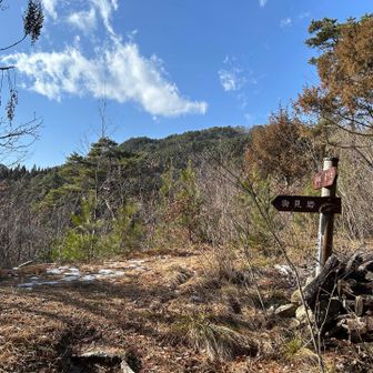 謙信物見の岩🪨へ