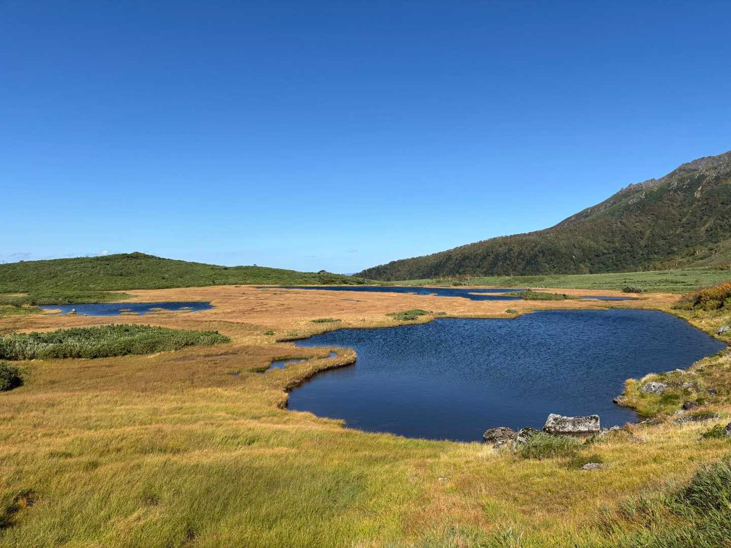 永山岳-安足間岳-当麻岳-当麻乗越-沼ノ平 周回コースの写真