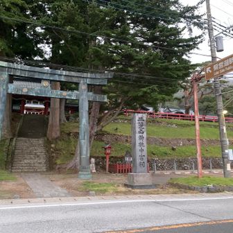 あと少しで中禅寺湖温泉バスターミナルに着く