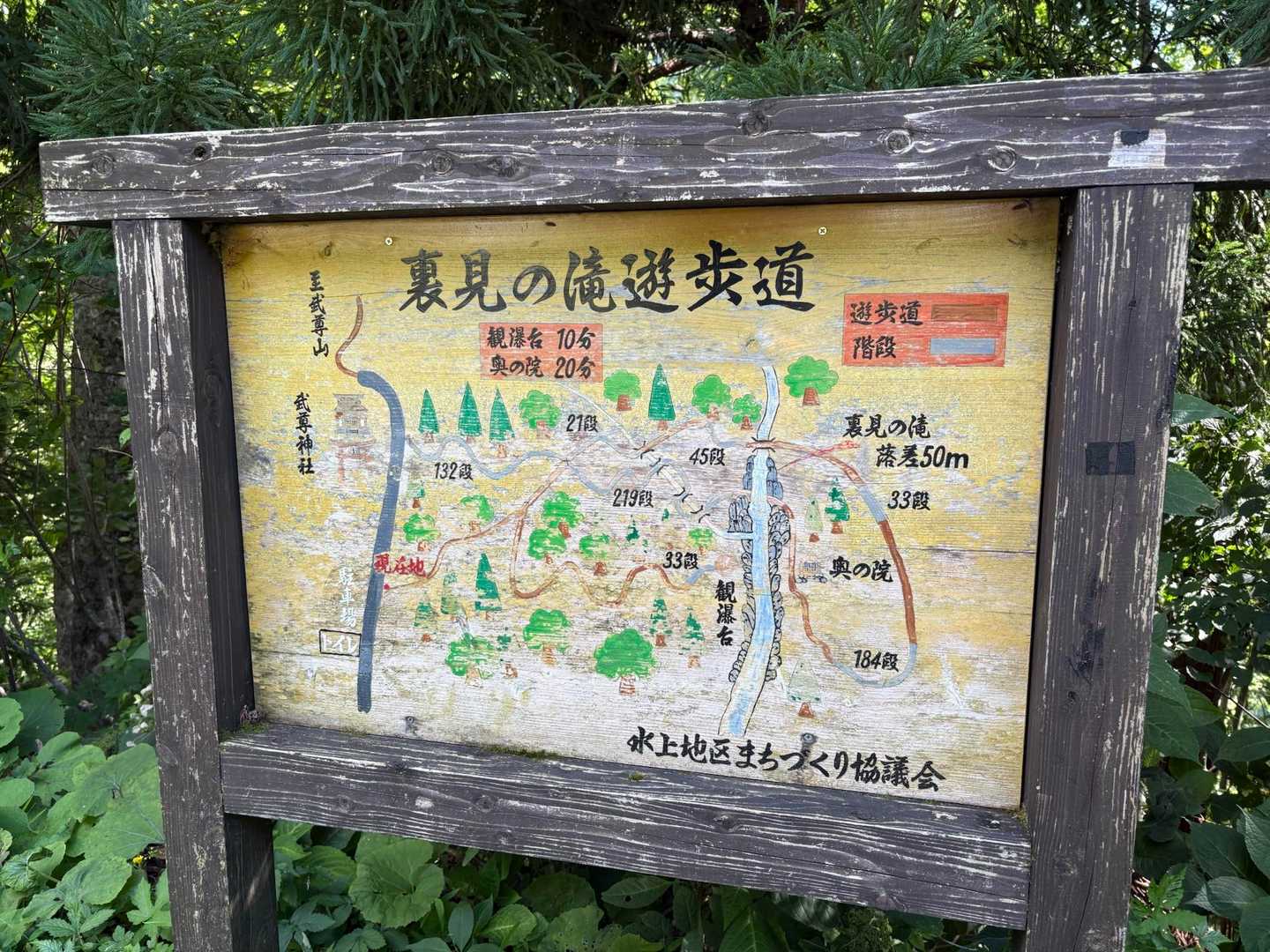 安全に下山できたことを⛩️で感謝して
滝を見て