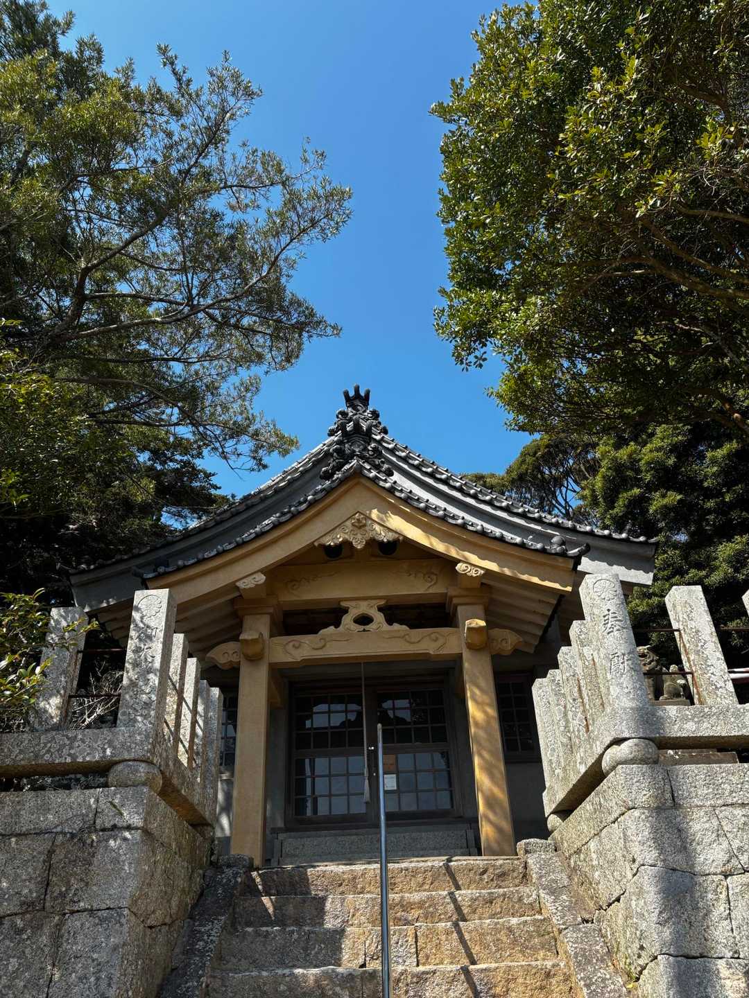 船着広場-姫島神社-鎮山 往復コースの写真