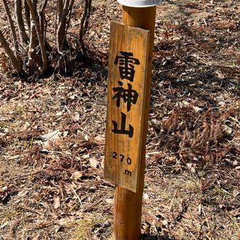 雷神山山頂270