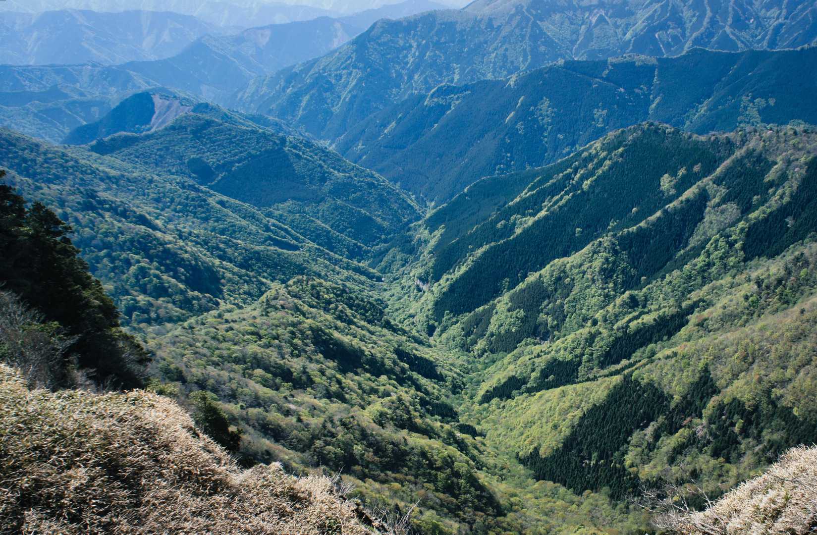 大普賢岳 和佐又〜石の鼻〜山頂〜国見〜七曜　周回コースの写真