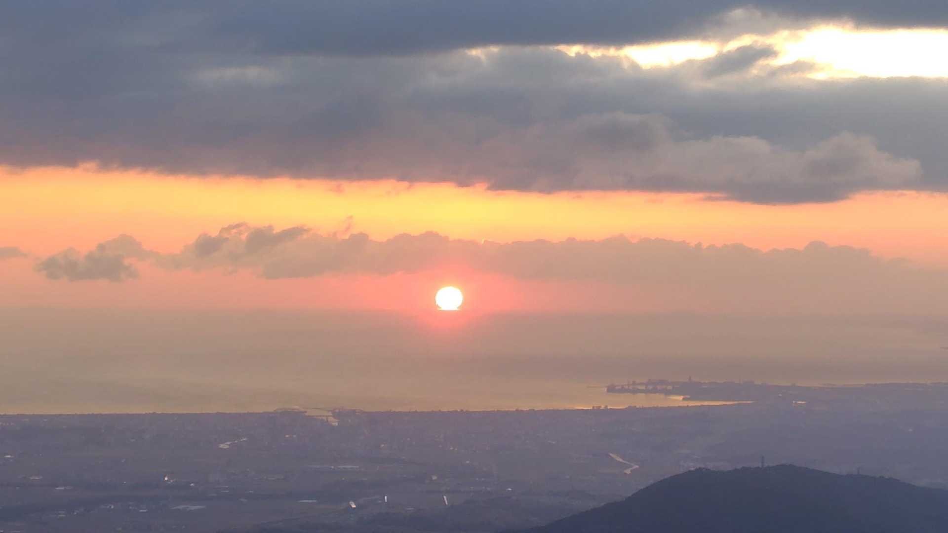 明けた