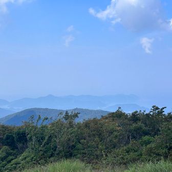 三方五湖見えた
左端