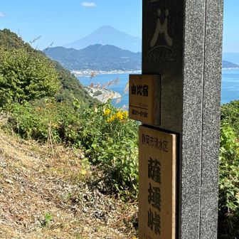 あっという間に薩埵峠です。
