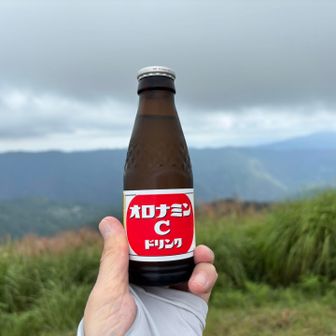 頂上で元気ハツラツ〰️(≧∀≦)