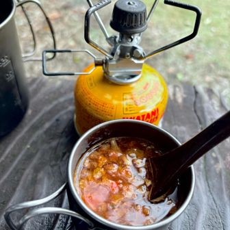 スープ喉乾くね