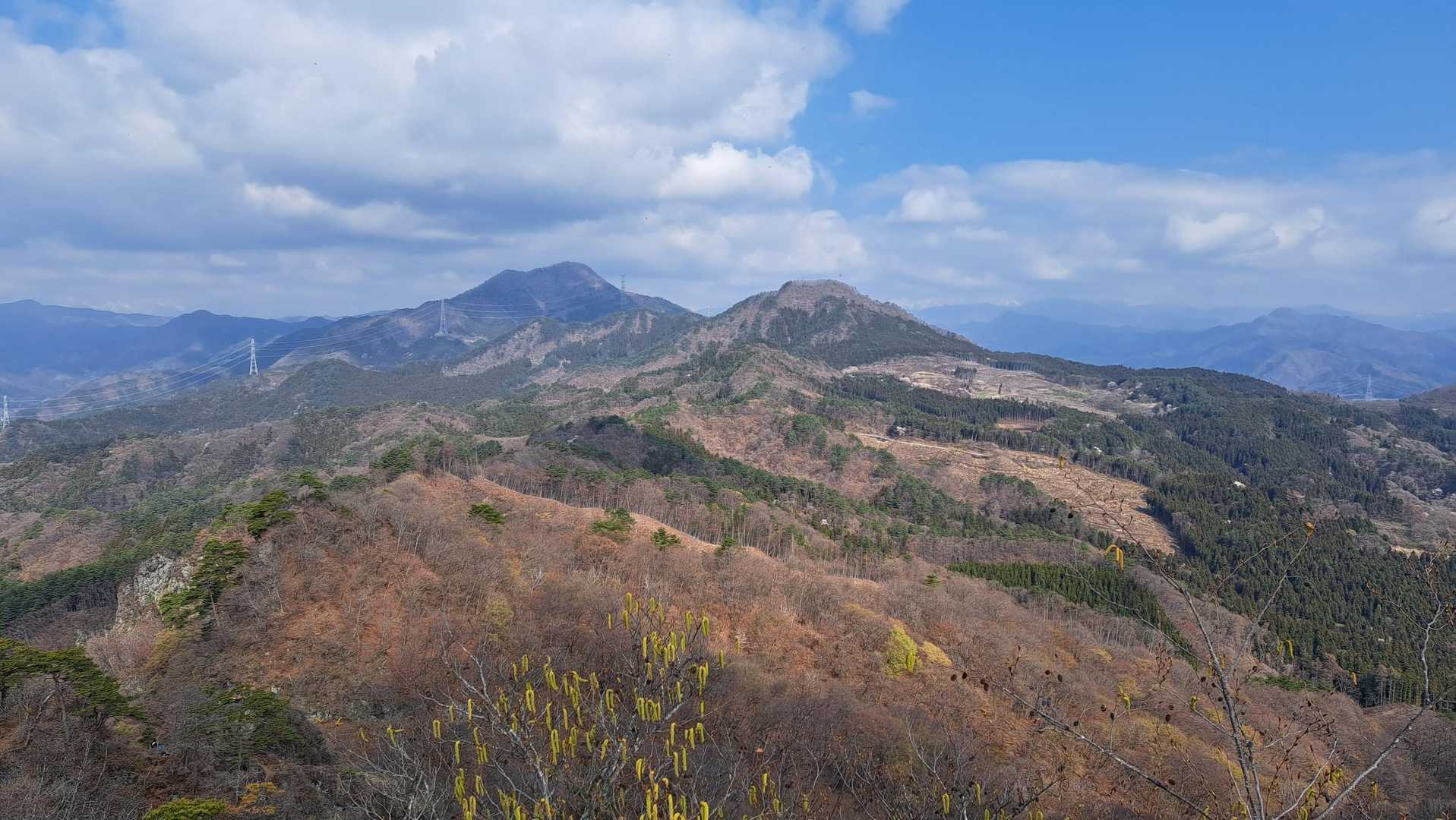 吾嬬山､薬師岳方面