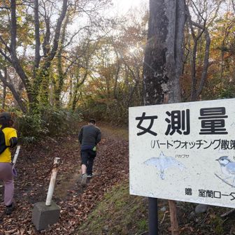 測量山のすぐ隣