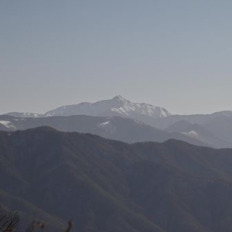 思い出の塩見岳。
