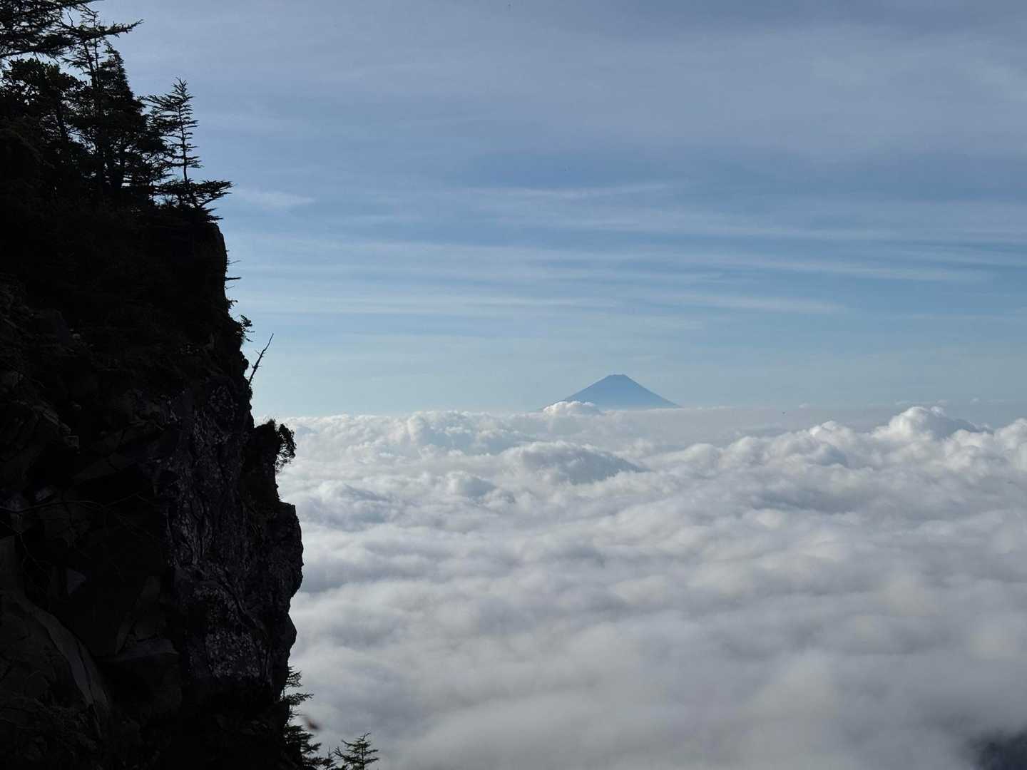 雲海が素晴らしい
