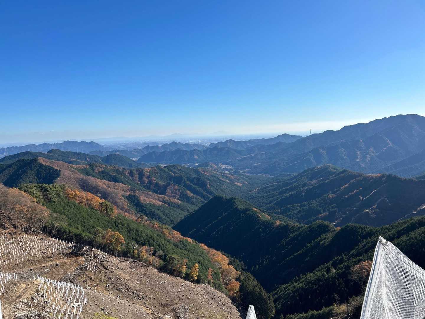 天気が良かったので良い眺めです！