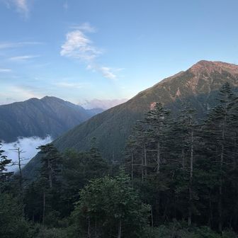赤石岳と聖岳がよく見えます⛰️