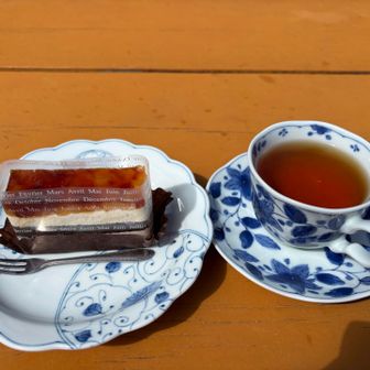 双六小屋でケーキセット🍰🥰
りんごとキャラメル🍎