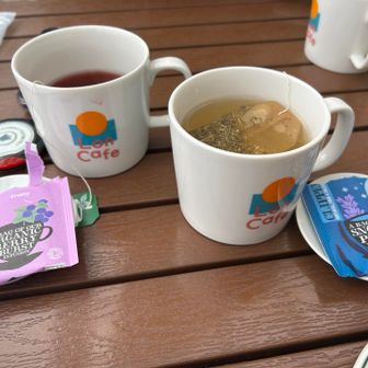 あら、店員さん紅茶間違えたらしく気づかないで飲んでたら持ってきたよ。
二つになっちゃった🤣