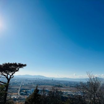 途中で見える眺望