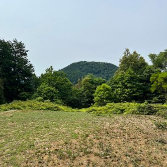 あれが大日山〽️今回は行きません