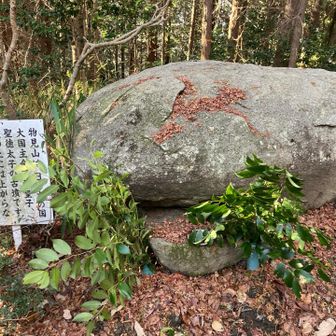 何やら玉串っほいものが祀ってある

なになに？物見山は聖徳太子の古墳…？
いや、調べても一切出てこんし…

本当ですか？山田みち江さん