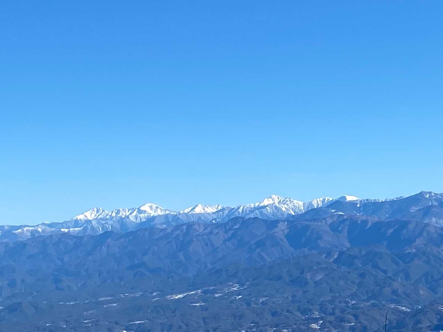 白峰三山〜塩見…