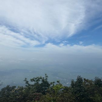 展望台から👀
雲多め😅