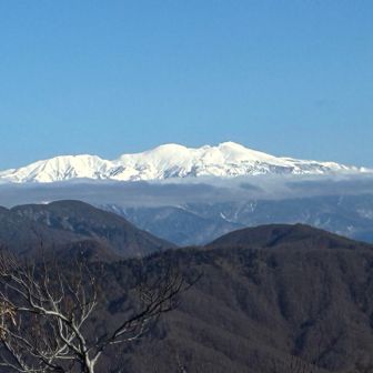 雲がだんだん取れて、くっきり白山♡