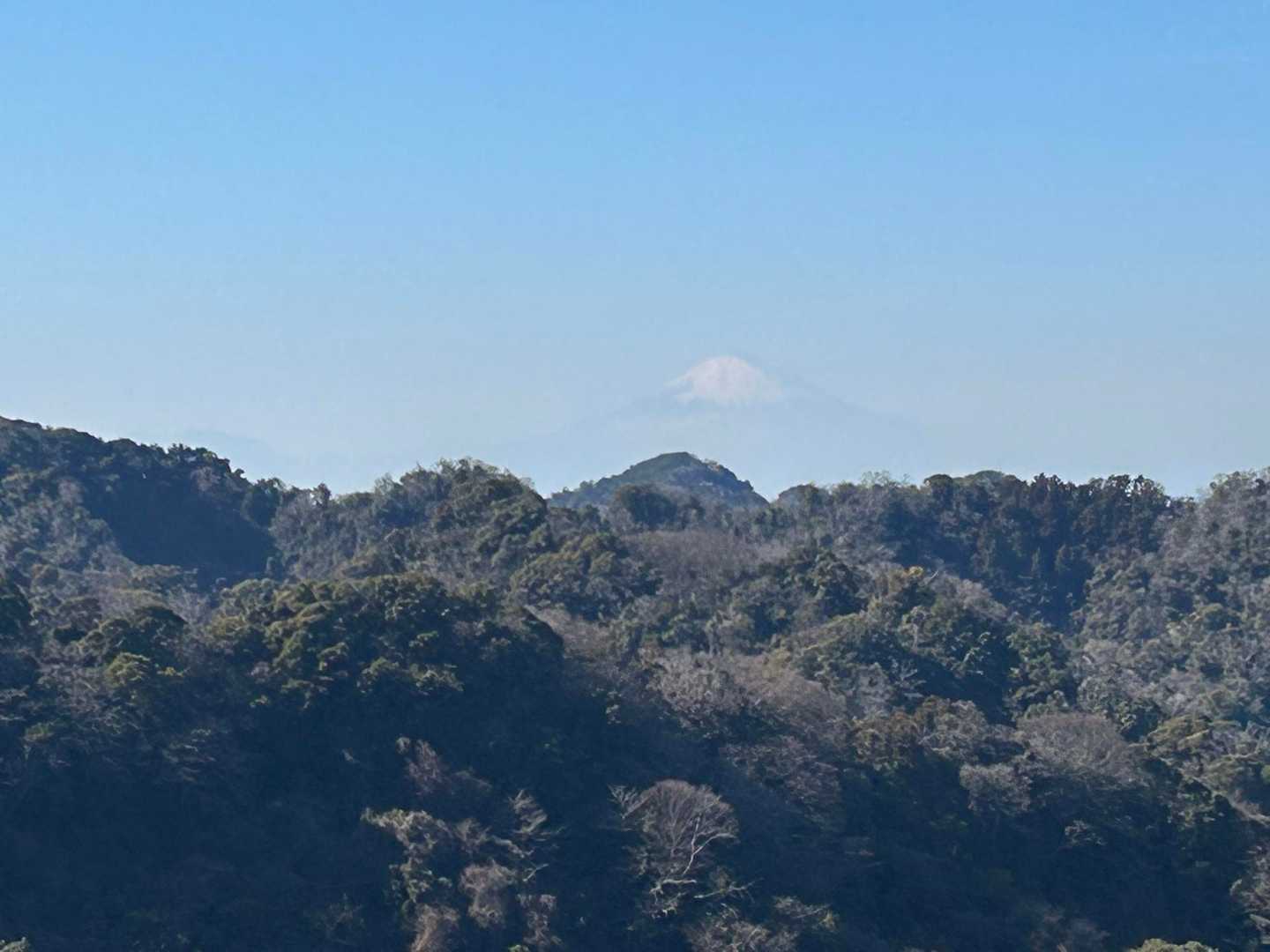 富士山が見えて今日は、ラッキーでした‼️