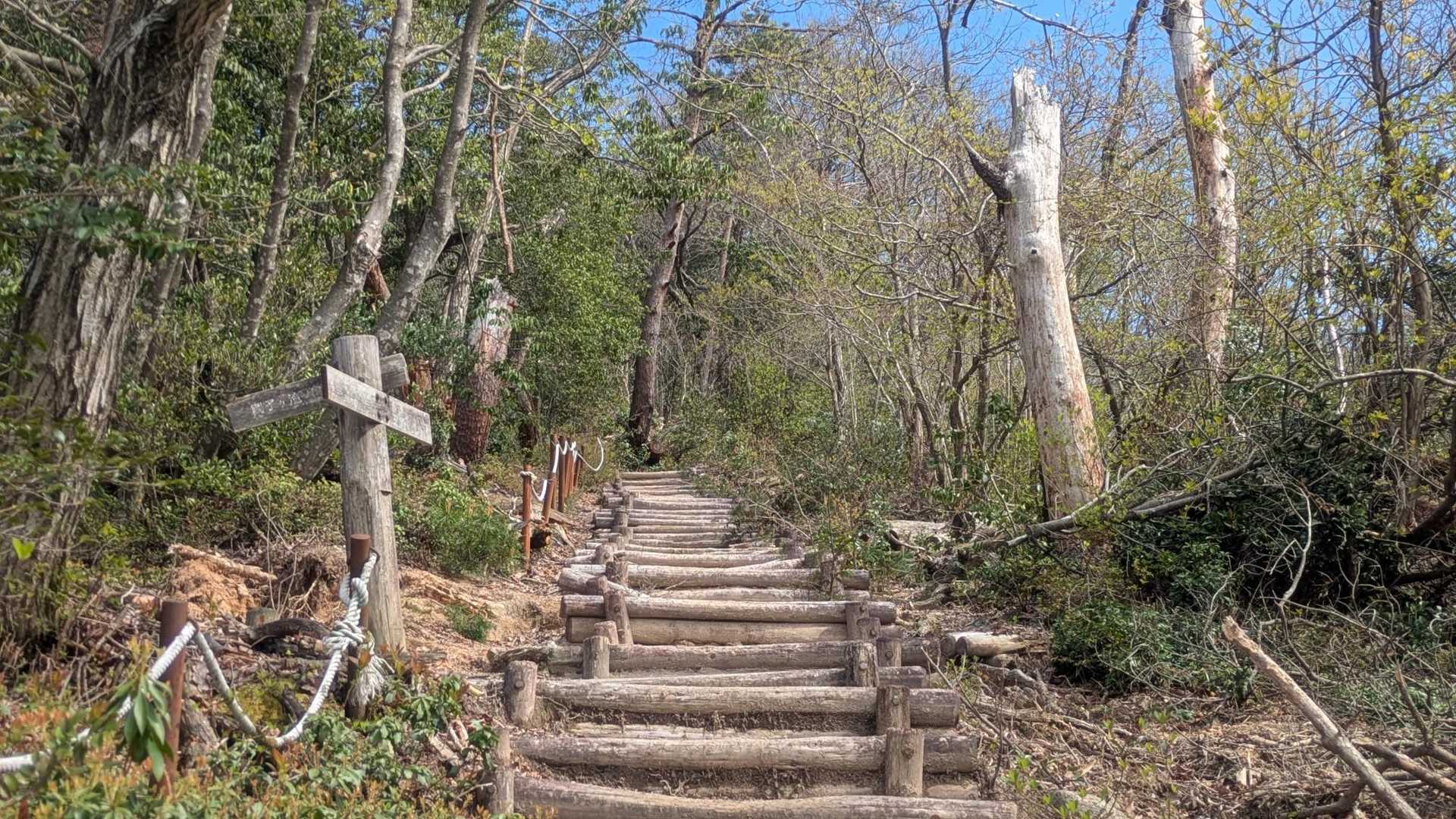 長い階段登り👣