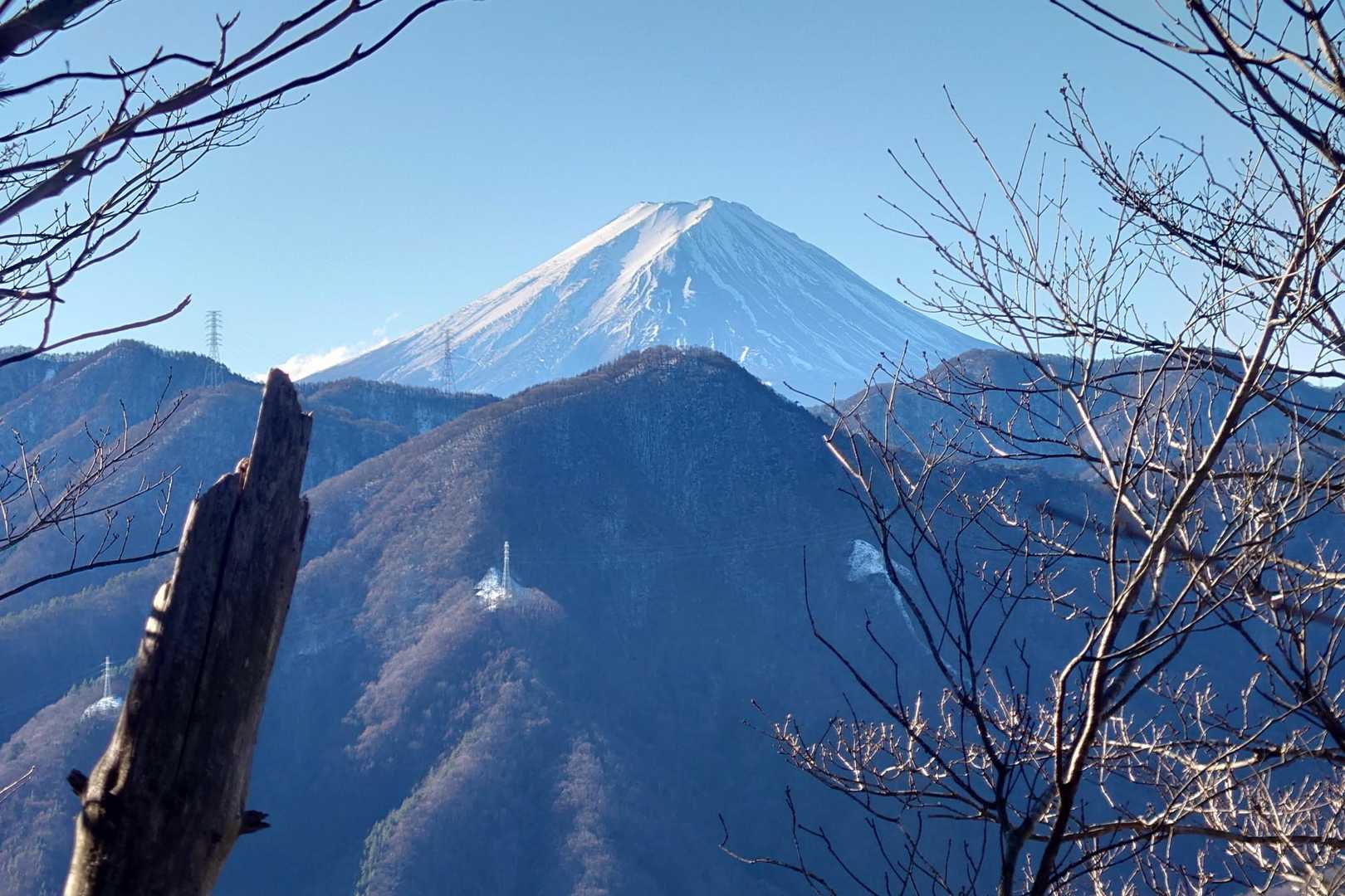 下山途中も絶景の富士山が見送ってくれます🗻