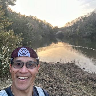 めっちゃ警戒されてダッシュで逃げてます🦆笑