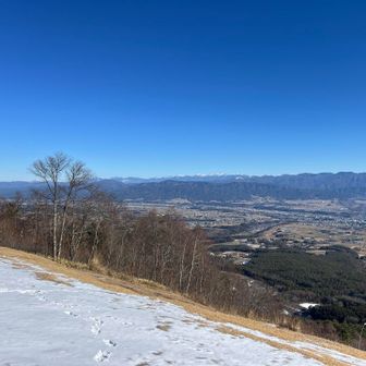 パラグライダー広場にも動物の足跡たくさん🐾