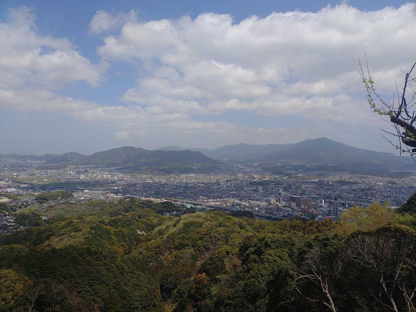 原田駅-基山-奥天拝-天拝山-天拝山登山口 縦走コースの写真