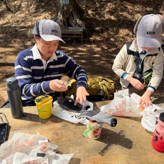 山ごはんタイム！