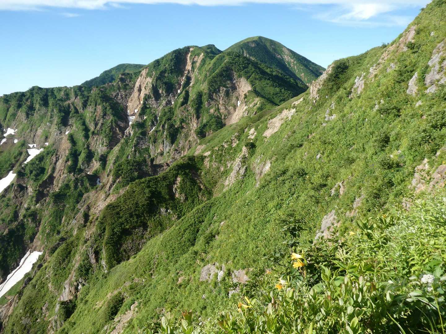 市ノ瀬バス停-猿壁登山口-猿壁登山口-別山-油坂ノ頭-別当 縦走コースの写真