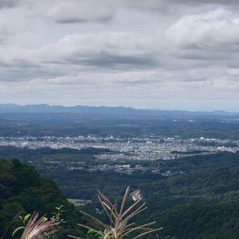 常陸太田市街