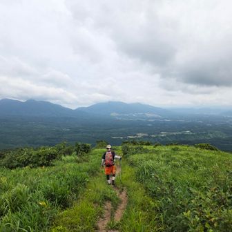 蒜山眺めながらの下りは気持ちいい🍀😌🍀