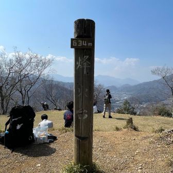 峰火台、狼煙を上げる場所なんだって🔥