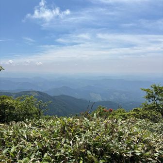 遠くまで見える山々⛰️