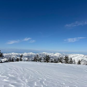 中門岳に到着😄