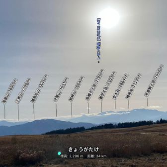 中央アルプス🏔️