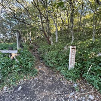 駒ヶ岳・黒檜山登山口から入山