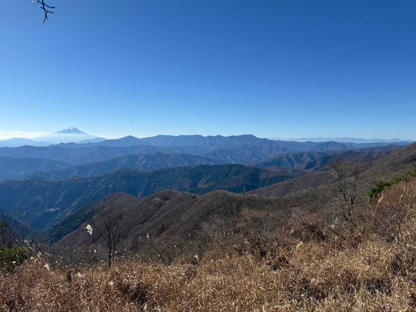 ここまで南アルプスが見えたのは初めて。