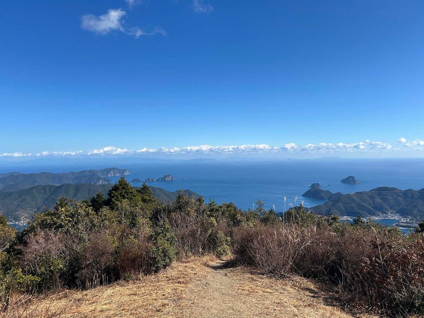 色利登山口-元越山 往復コースの写真