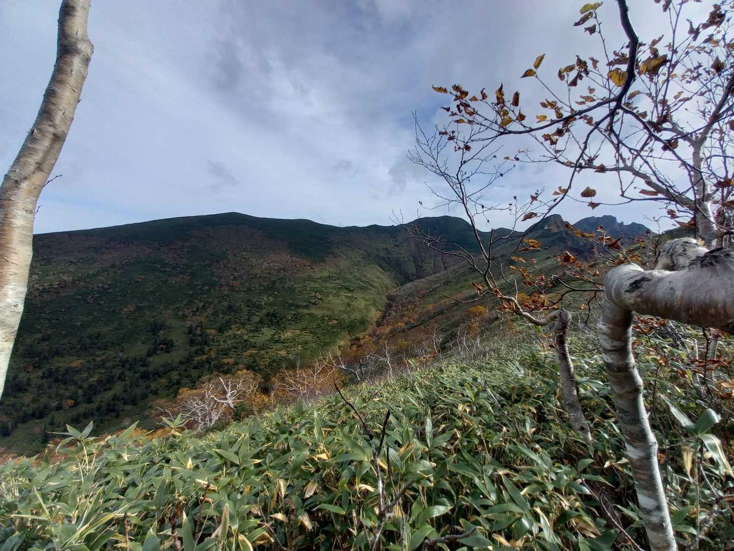 少し曇りでしたが、紅葉がとても美しい‼️ここまでグチャ泥道あり。帰りは少し歩きやすくなってました。