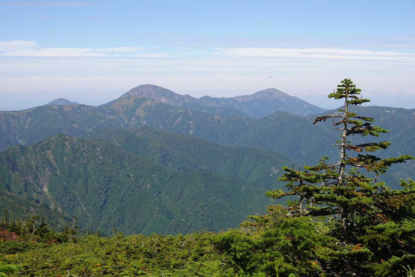 中の岳　越後駒ヶ岳
