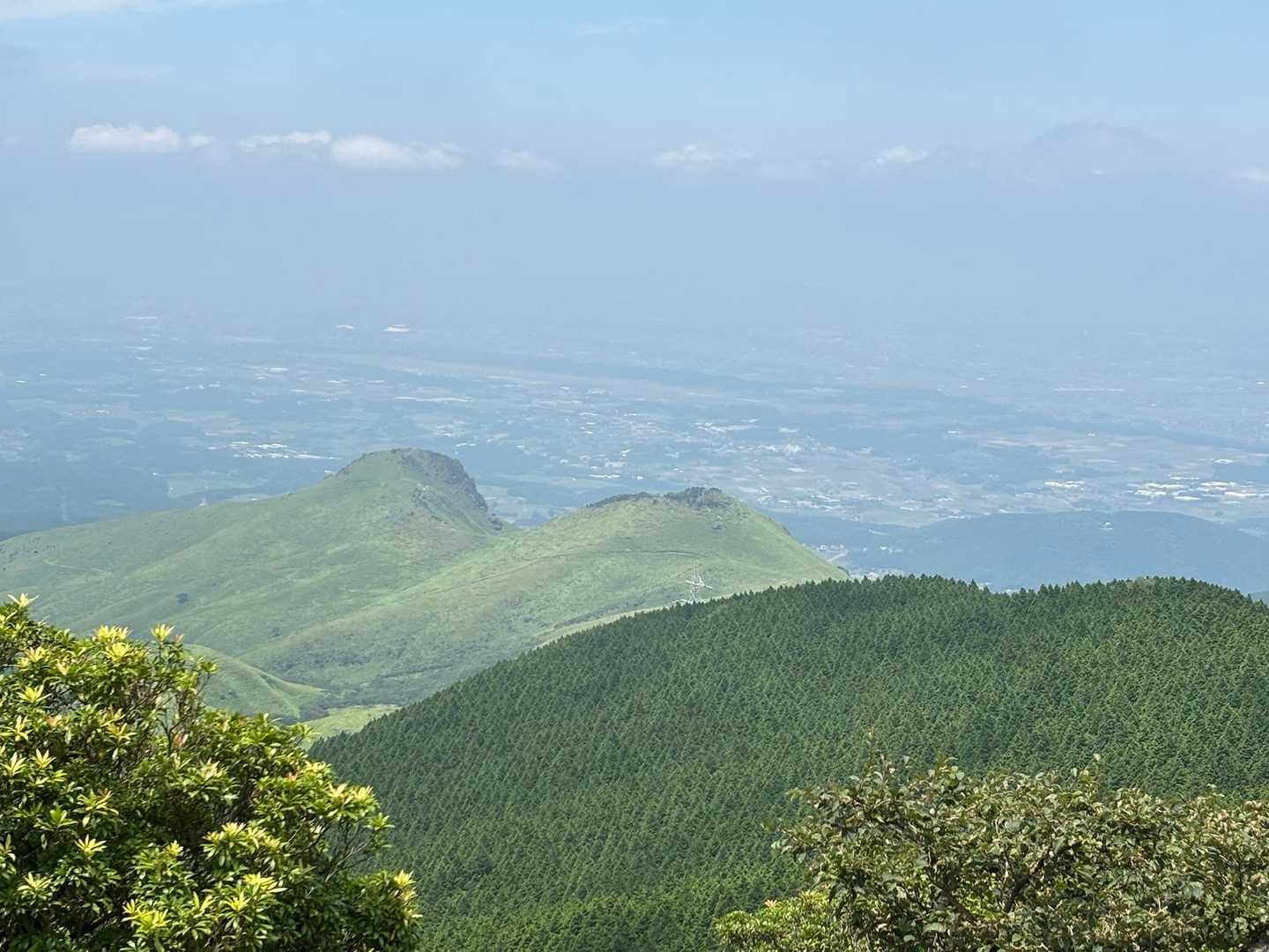 地蔵峠-大矢岳-冠ヶ岳-大矢野岳-太郎ヶ迫-駒返峠 縦走コースの写真
