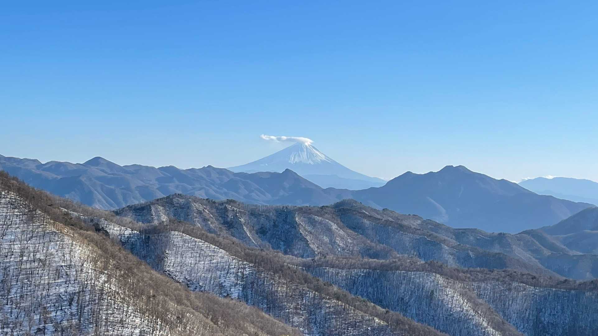 しし岩登山口-平沢山-十文字峠-三ツ沢ノ頭 周回コースの写真