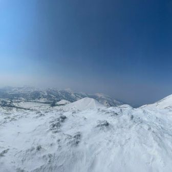 高田からの赤倉までのパノラマ