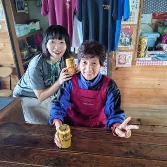 再会して10分もしないくらいの間に
ビール渡されたけど🍺w
飲めないかんな！？
飲まないかんな！